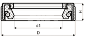 Сальник рулевой рейки HAZ1507