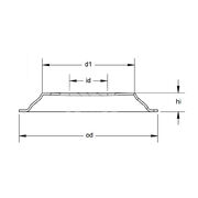 Тепловой экран турбокомпрессора MHR0030