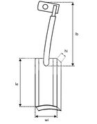 Щетки мотора отопителя KSB9818