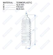 Пыльник рулевой рейки RDZ0564MG