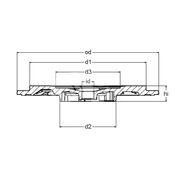 Задняя пластина MVT0150