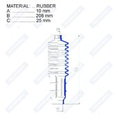 Пыльник рулевой рейки RDZ0357MG