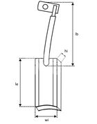 Щетки мотора отопителя KSB1260