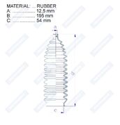 Пыльник рулевой рейки RDZ0585MG